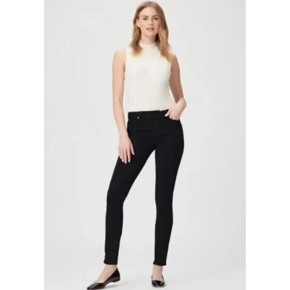 Paige Verdugo Ultra Skinny Jeans Women's Size 29 Black Denim Casual‎